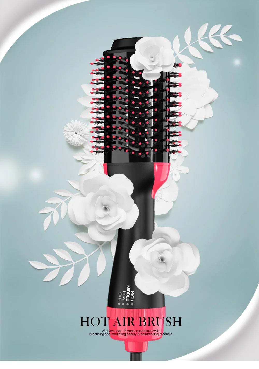 LISAPRO 3-in-1 Hot Air Brush