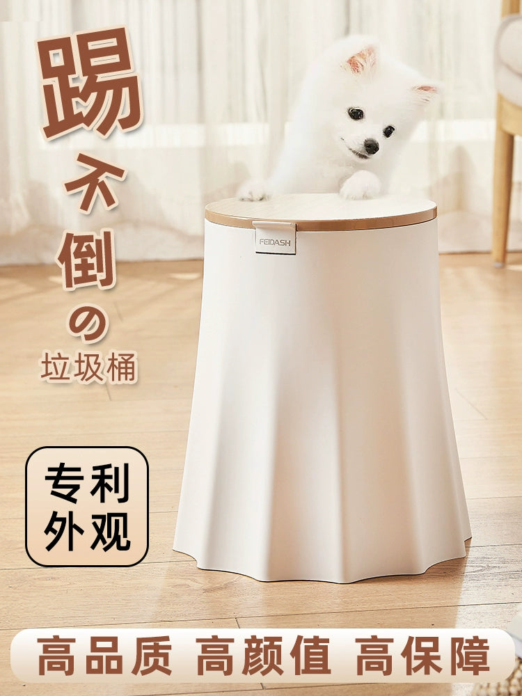 SUNEE 10L Pet-Proof Flip Trash Can