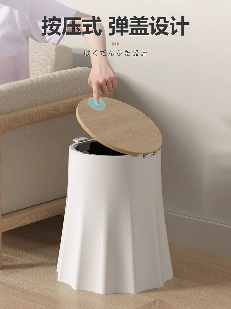 SUNEE 10L Pet-Proof Flip Trash Can