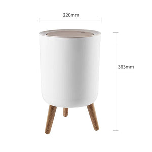 SUNEE Anti-Pet Press Trash Can 10L