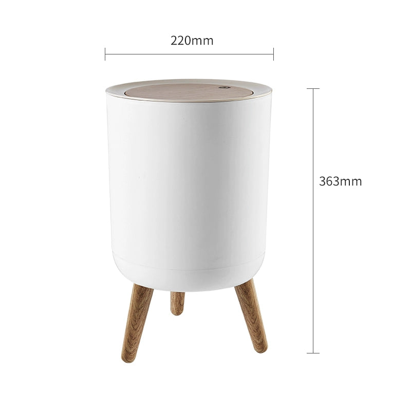 SUNEE 10L Pet-Proof Flip Trash Can