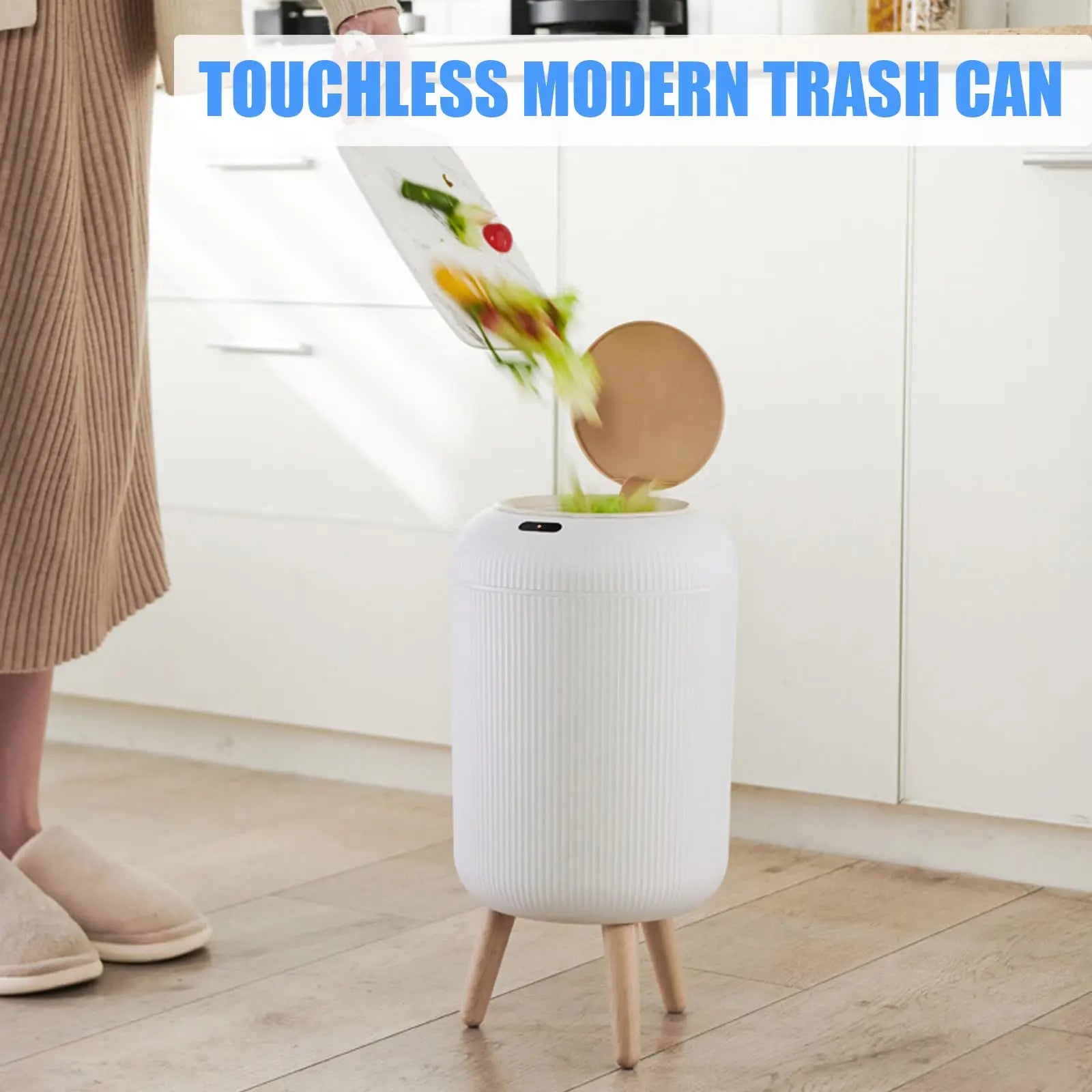 Smart Motion Sensor Trash Can