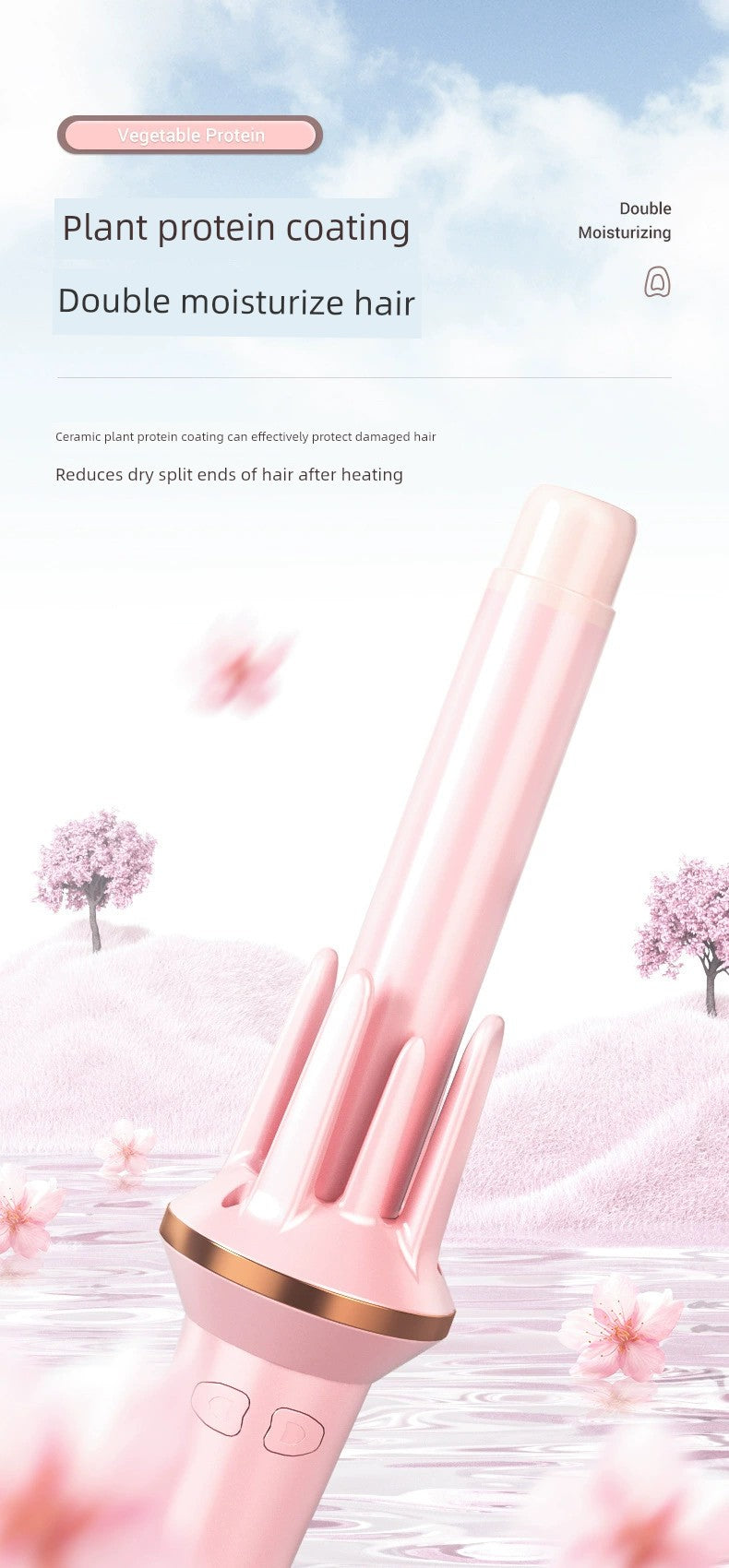 Hair-Styling Automatic Hair Curler