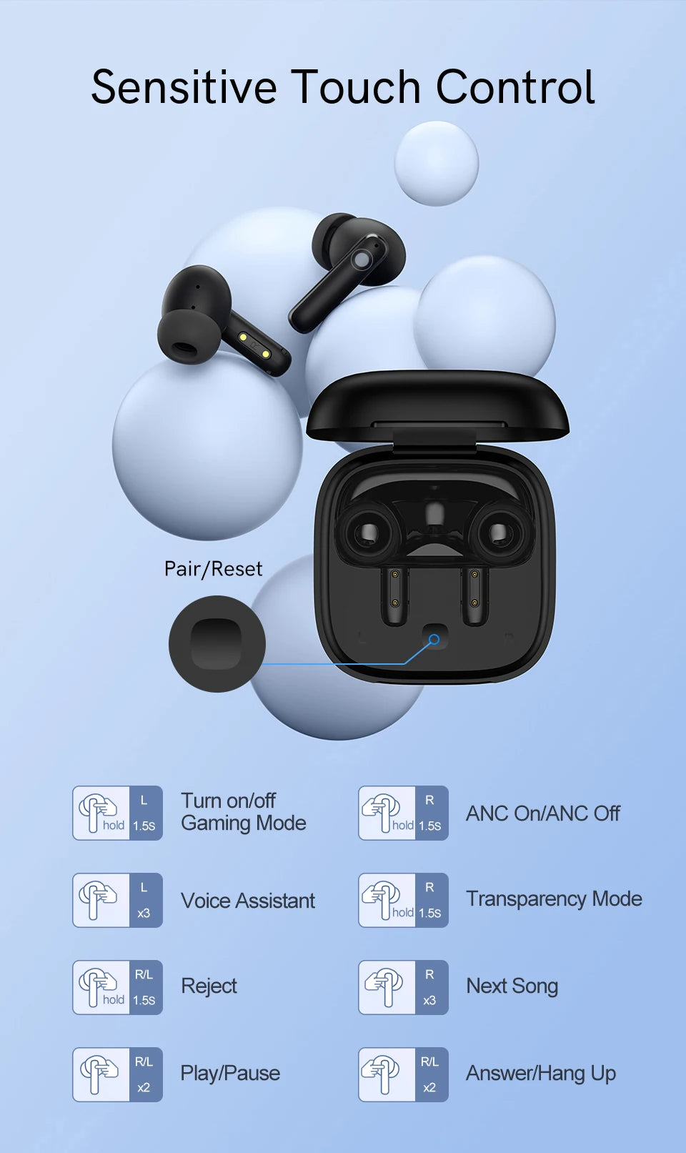 QCY Wireless Earbuds