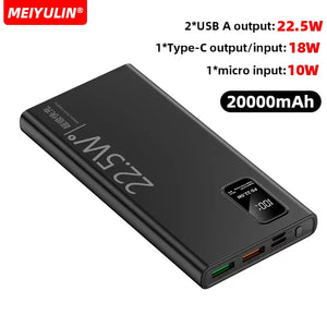 MEIYULIN 50000mAh High-Capacity Power Bank