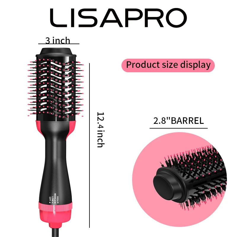 LISAPRO 3-in-1 Hot Air Brush