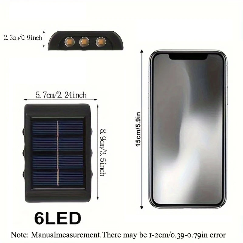 Solar LED Wall Lamp