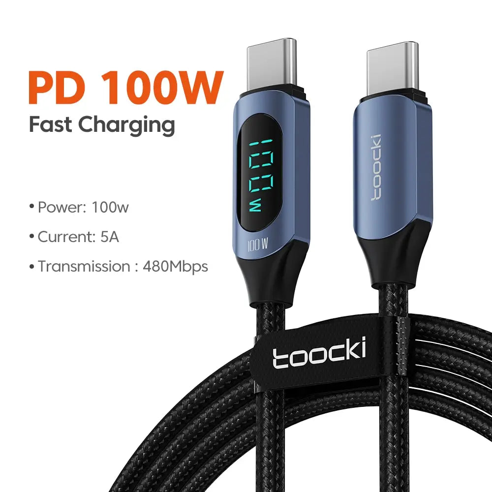 USB-C to USB-C Fast Charging Cable