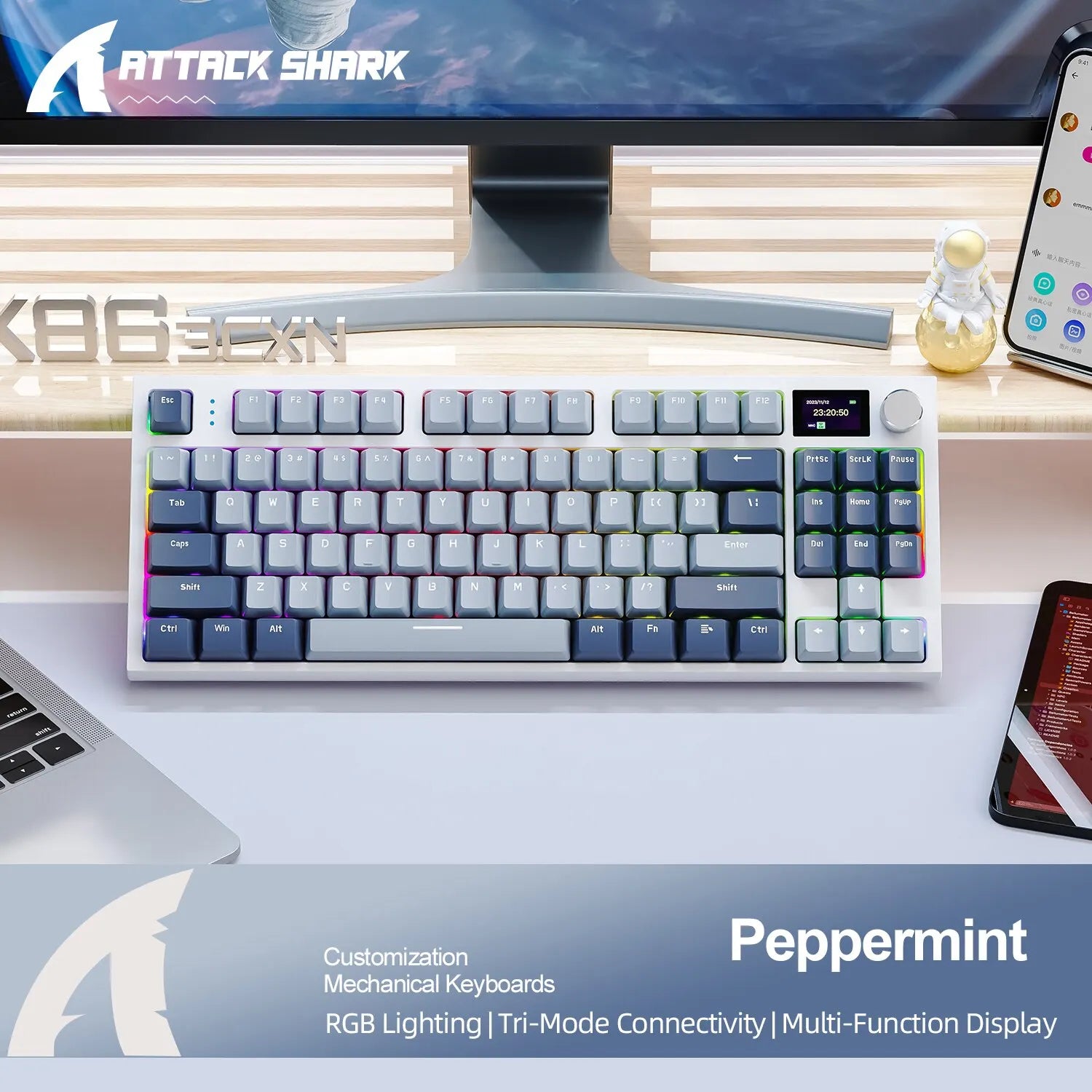 K86 Wireless Hot-Swappable Keyboard