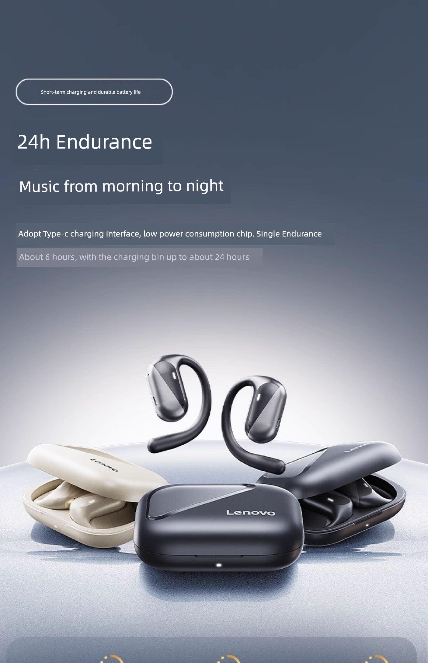 Lenovo Bone Conduction Bluetooth Headset