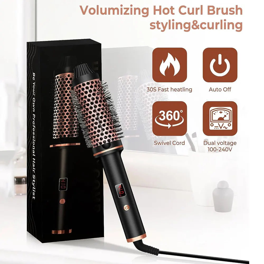 Electric Heated Curling Brush