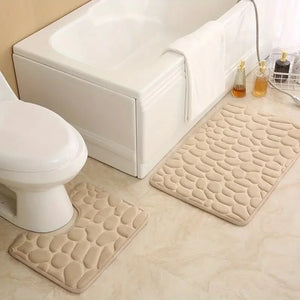 2PC Non-Slip Toilet Mats