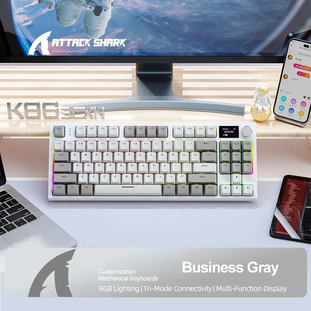 K86 Wireless Hot-Swappable Keyboard