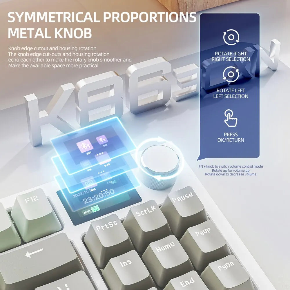 K86 Wireless Hot-Swappable Keyboard