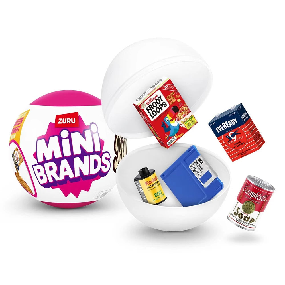 5 Surprise Mini Brands Toys by Zuru