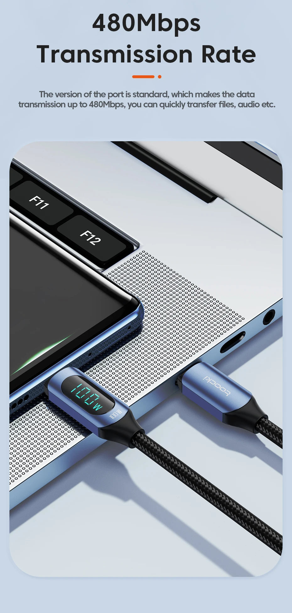 USB-C to USB-C Fast Charging Cable