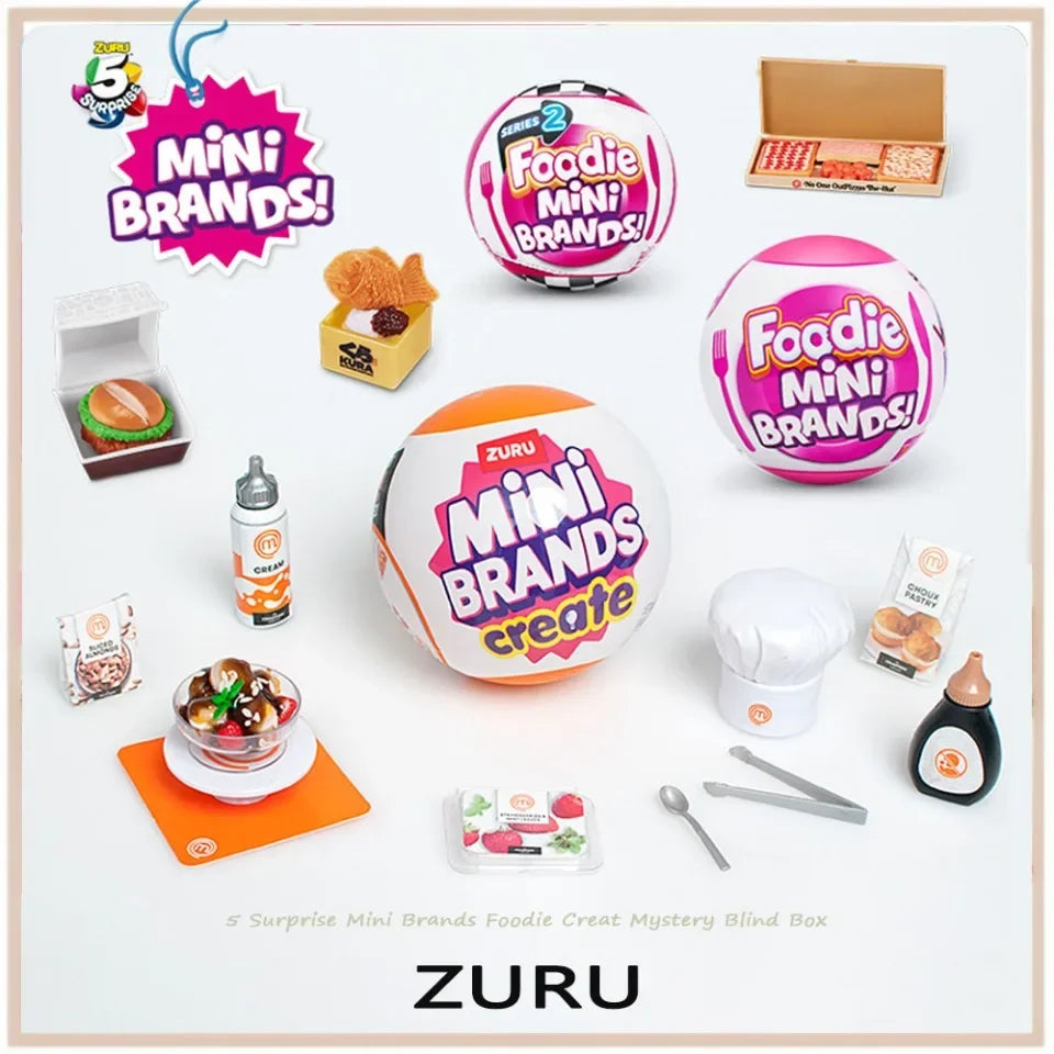 5 Surprise Mini Brands Toys by Zuru