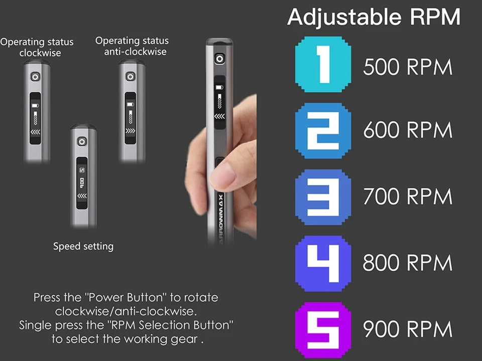 ARROWMAX SDS ULTRA Mini Electric Drill Pen