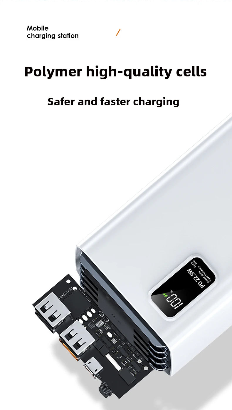 MEIYULIN 50000mAh High-Capacity Power Bank