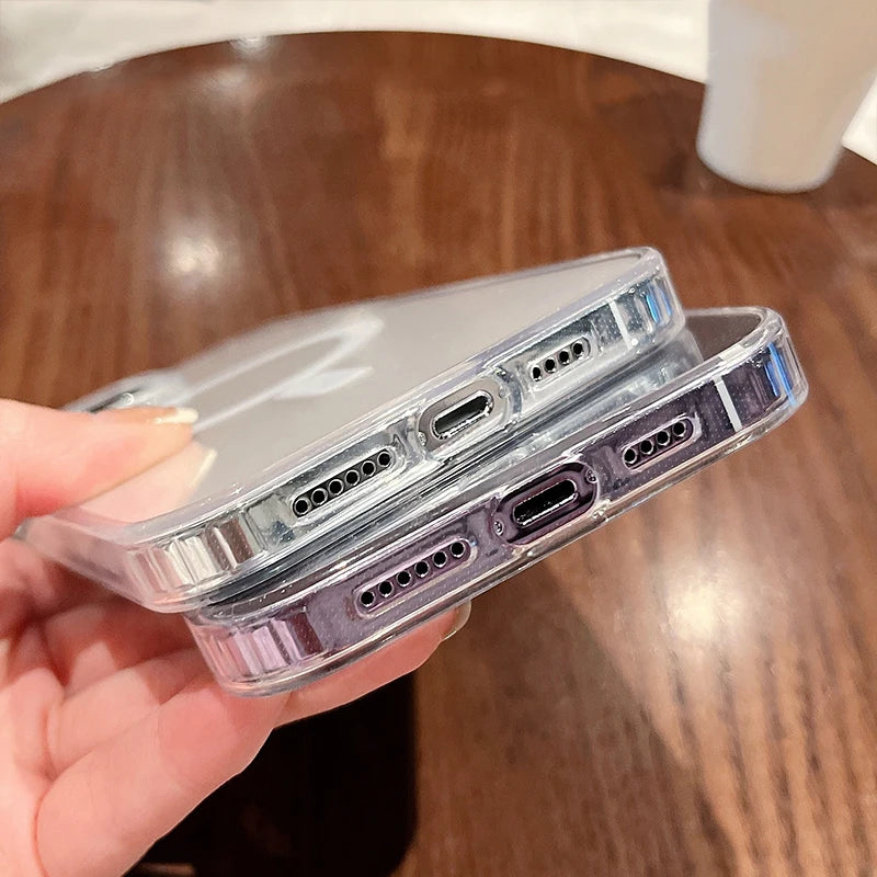 MagSafe Magnetic Transparent Case