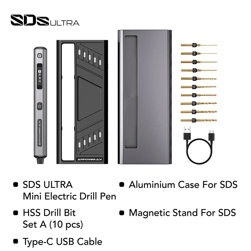 ARROWMAX SDS ULTRA Mini Electric Drill Pen