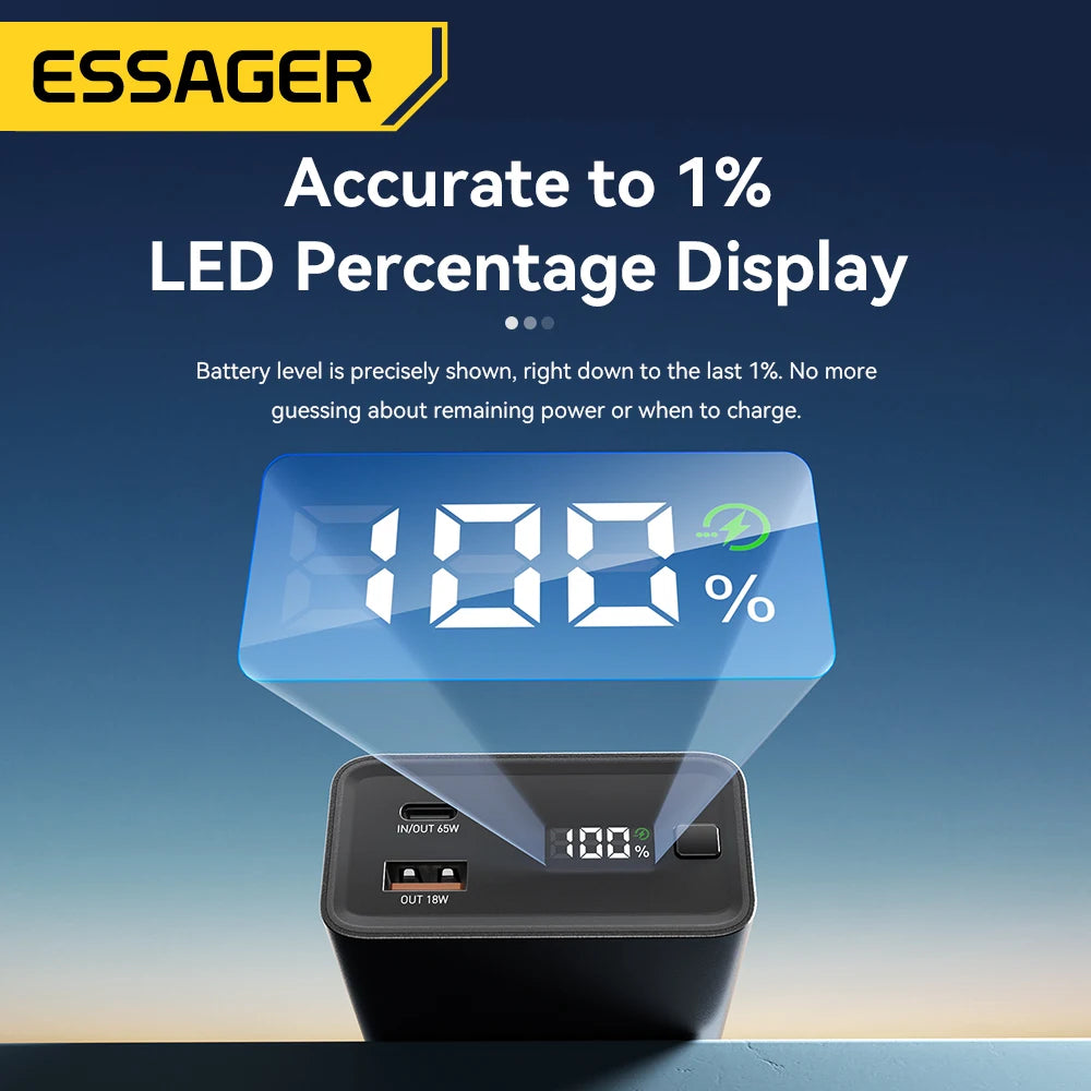 ESSAGER 20000mAh Power Bank