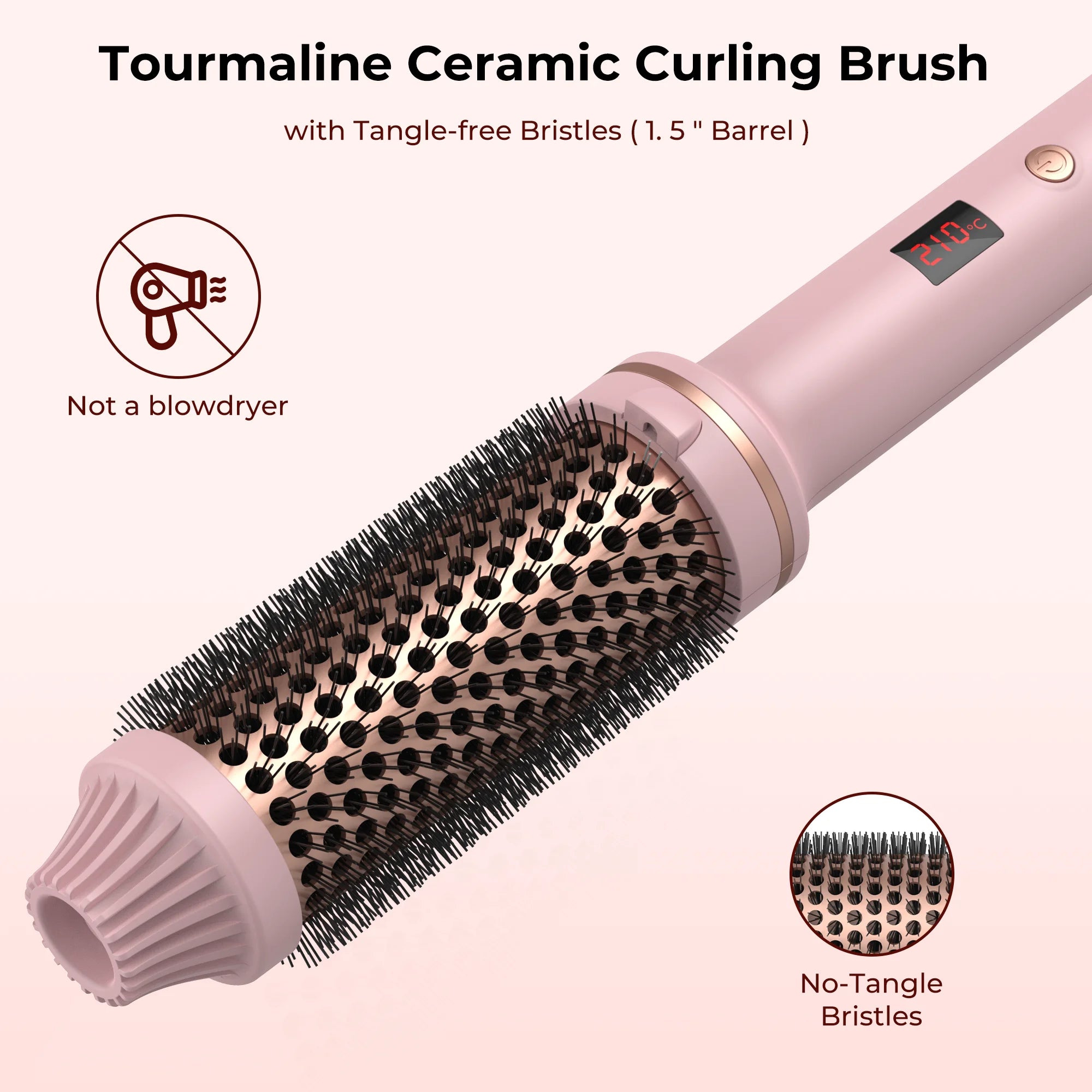 Electric Heated Curling Brush