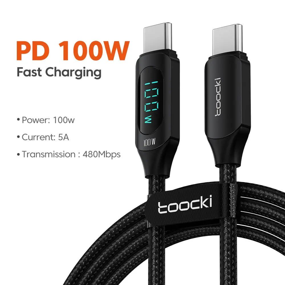 USB-C to USB-C Fast Charging Cable