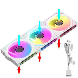 Jumpeak MX120 Modular ARGB Case Fan