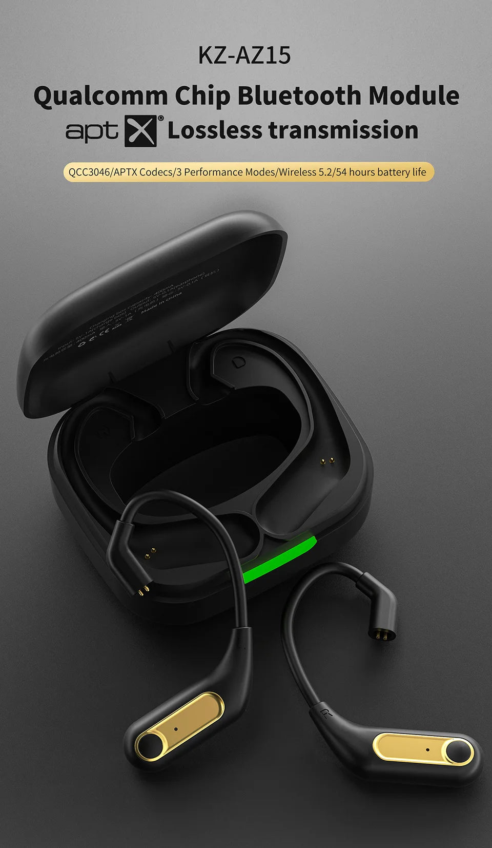 Wireless Headphones with Charging Case