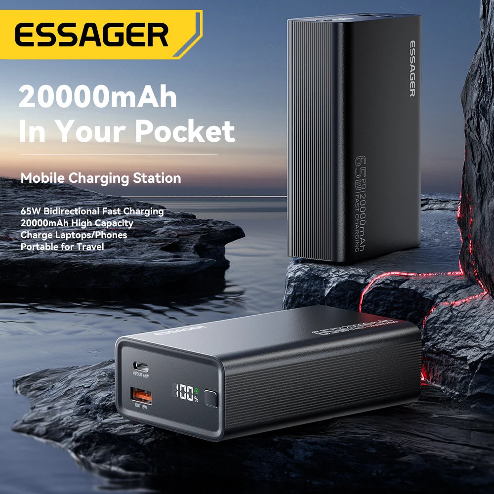 ESSAGER 20000mAh Power Bank