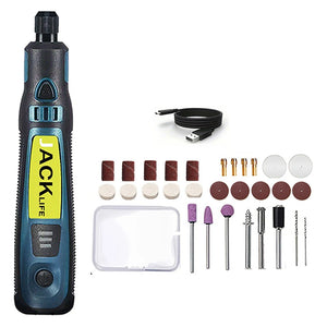 JANGKLIFE USB Cordless Rotary Tool Kit