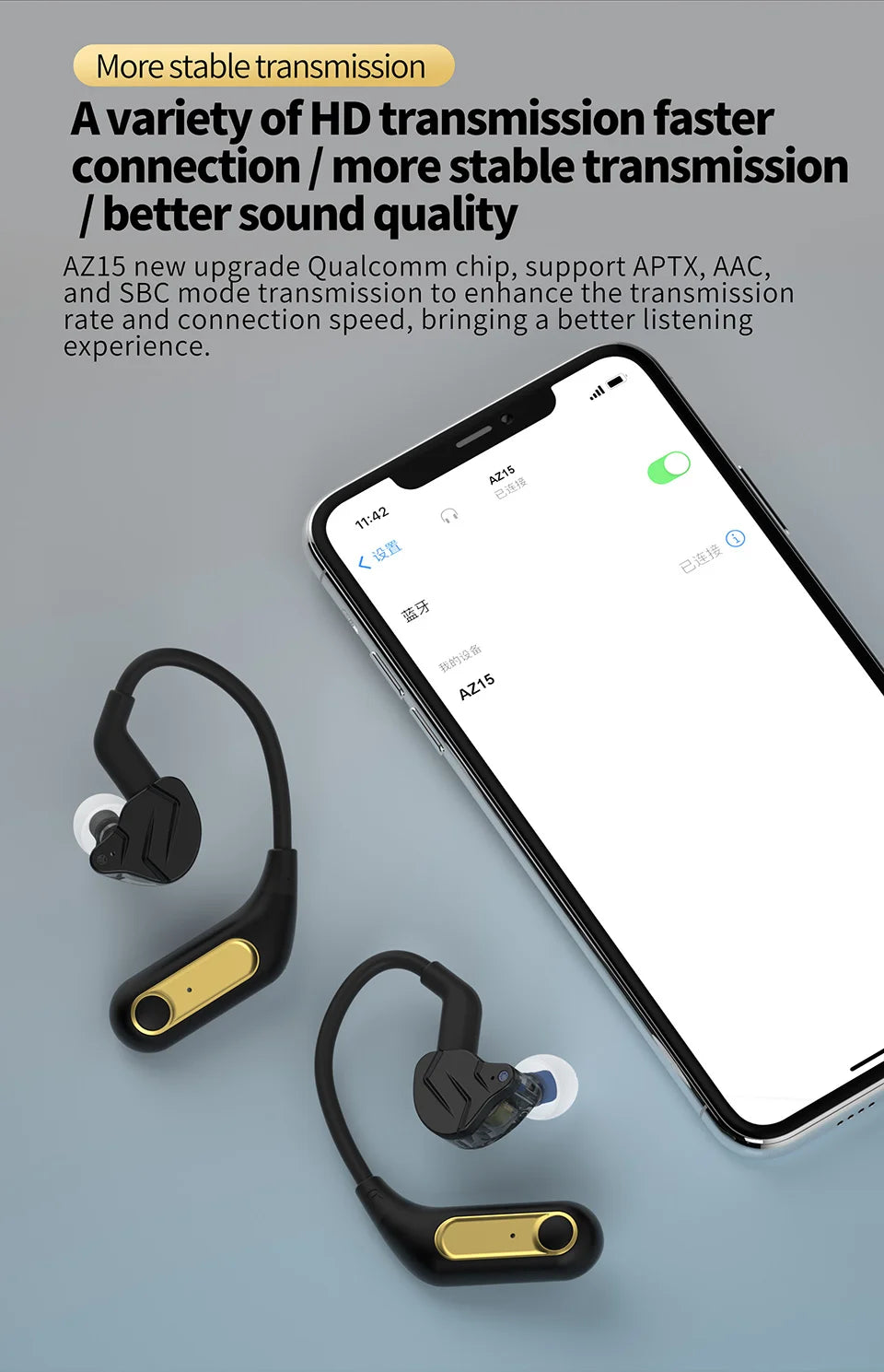 Wireless Headphones with Charging Case