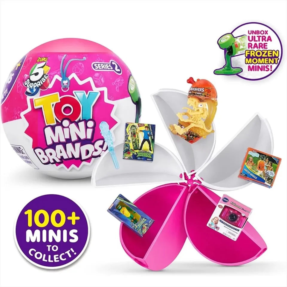 5 Surprise Mini Brands Toys by Zuru