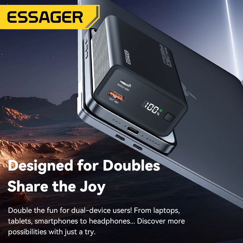 ESSAGER 20000mAh Power Bank