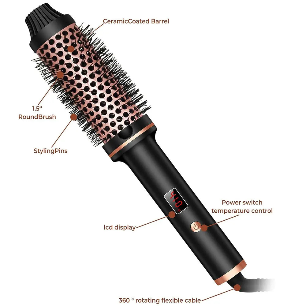 Electric Heated Curling Brush