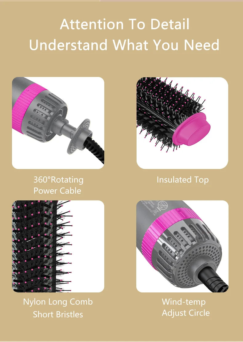 Kinseibeauty 1200W Hot Air Comb